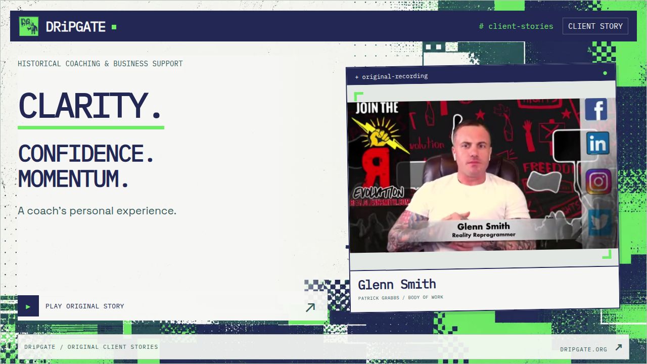 Glenn Smith — A clearer path. A stronger business.
