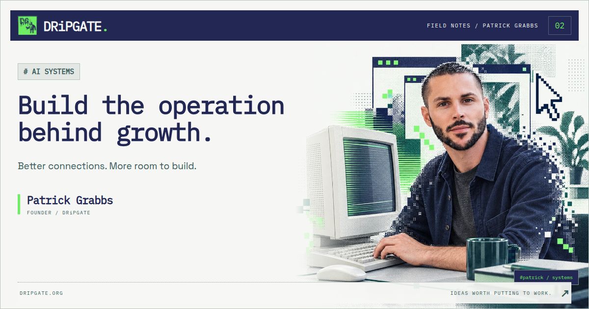 Patrick Grabbs — Where AI belongs in client acquisition.