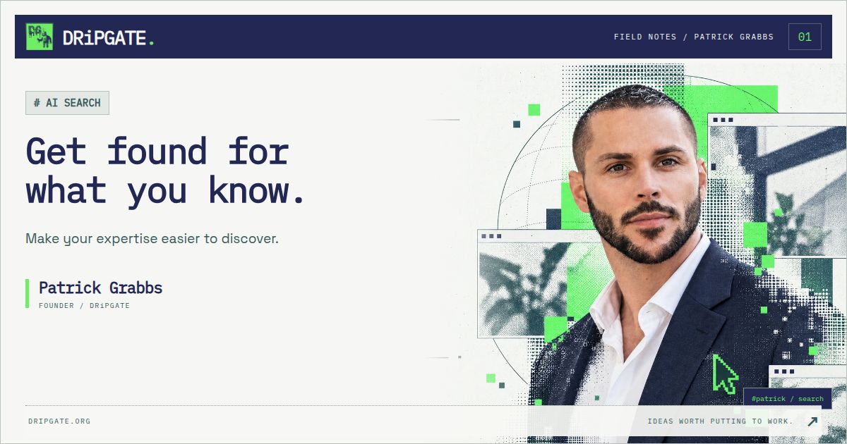 Patrick Grabbs — How service businesses become discoverable in AI search.