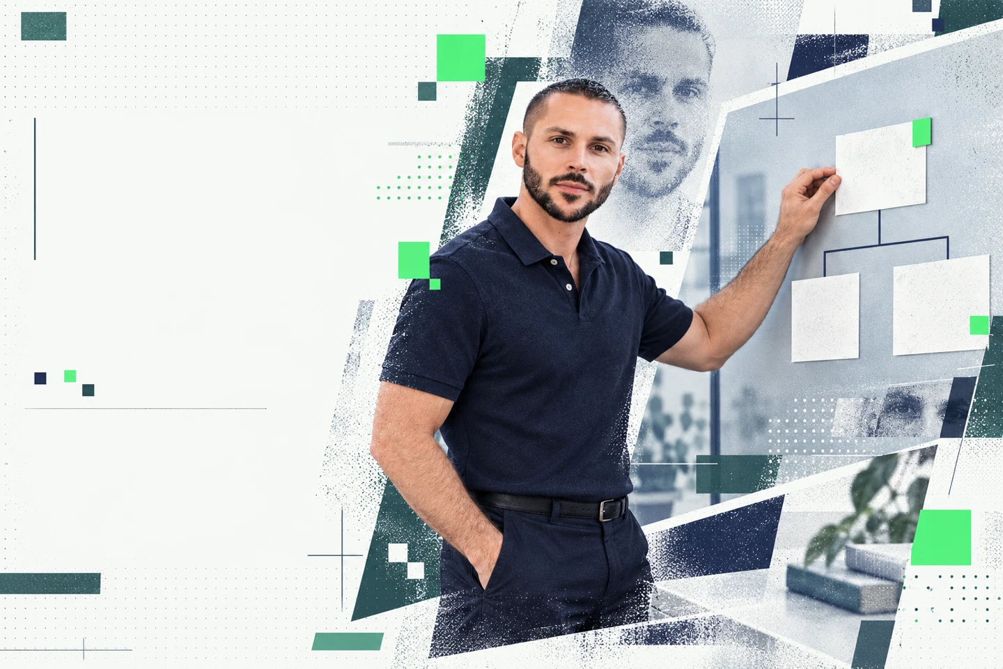 Patrick Grabbs — business-building editorial illustration